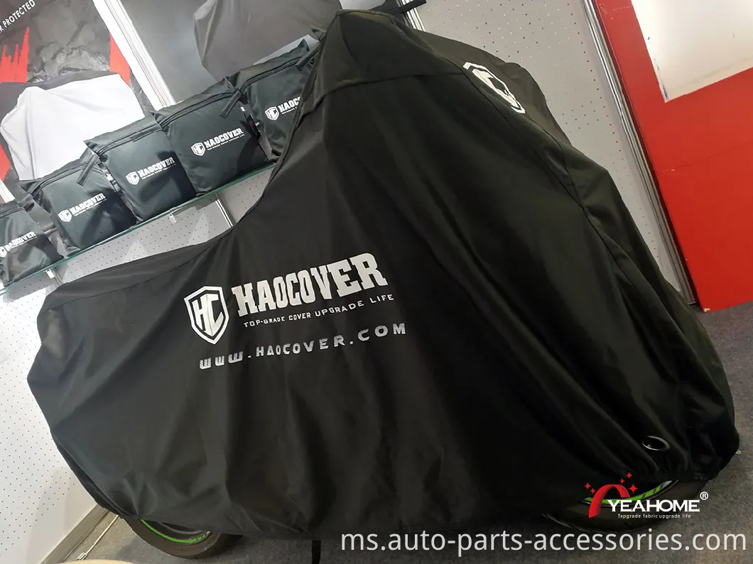 Logo Custom Outdoor Stretch Motorcycle Cover Air-Proof Cover